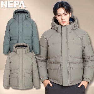 네파 역시즌 숏패딩 구스 남성 한겨울 아웃도어 일상복 RDS 구스 발열안감 숏패딩