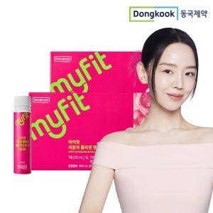 [28병] 동국제약 마이핏 마시는 저분자 피쉬 콜라겐 앰플 부스터 샷 4000 2박스 엘라스틴 병풀추출물