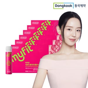 [84병] 동국제약 마이핏 마시는 저분자 피쉬 콜라겐 앰플 부스터 샷 4000 6박스 엘라스틴 병풀추출물