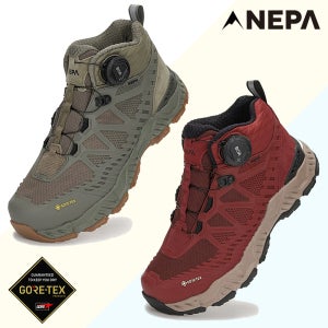 네파고어텍스등산화 플루토 BOA 미드컷 방수 미끌림방지