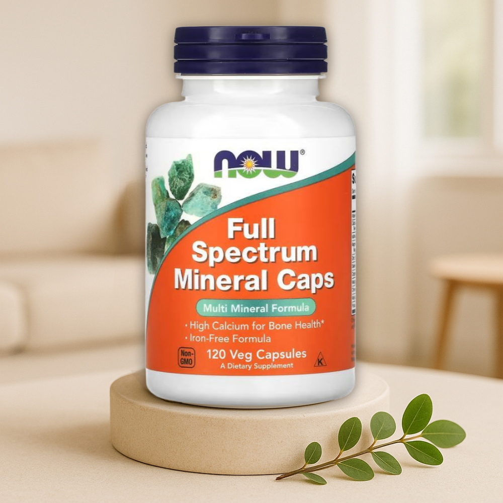 나우푸드 <b>풀 스펙트럼 미네랄 캡슐</b> Full Spectrum Mineral 120캡슐, 1개