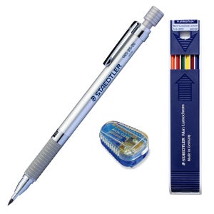 스테들러 샤프 925 25 20 실버 제도샤프 홀더펜슬