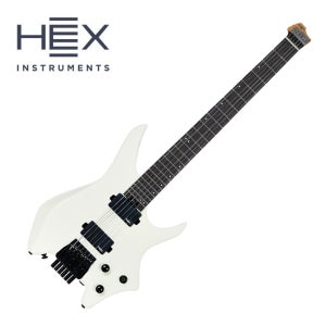 헥스 HEX N400 (S/IV) 일렉기타 새틴 아이보리 헤드리스
