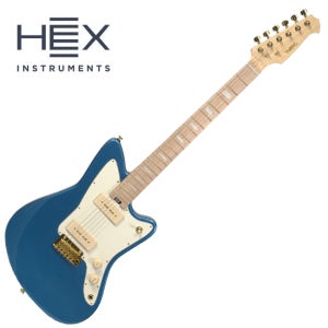 헥스 HEX OS300 (G/MEB) 일렉기타 글로스 메탈릭 일렉트릭 블루