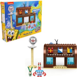 스냅 앤 스위치 네모바지 스폰지밥 집게리아 레스토랑 집게사장 빌딩 플레이세트