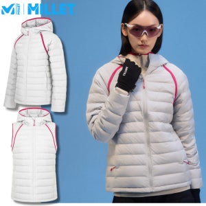 밀레 경량패딩 여성 기능성 소매 탈 부착 베스트 경량 보온성 자켓 에베레스트 K2 한라산