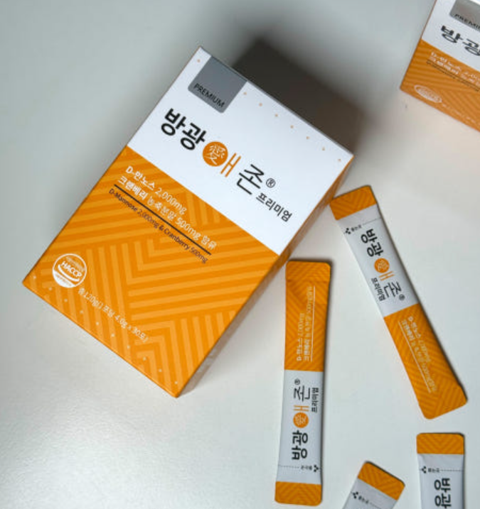 뇨방요방 클리노베라 크랜베리 디<b>만노스</b> 방광과 요로 지킴이, 1박스(30포)