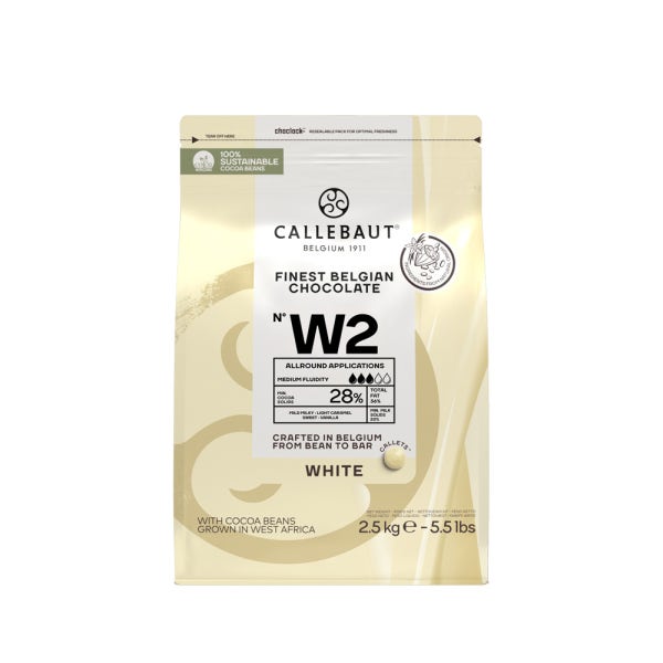 [하이푸디]칼리바우트 화이트초콜릿 W2 2.5kg