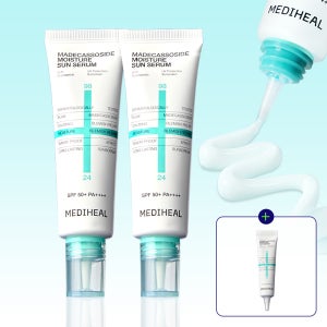 [슈퍼적립] 메디힐 양현종 마데카소사이드 수분 선세럼 흔적 리페어 (SPF 50+) 50ml, 2개
