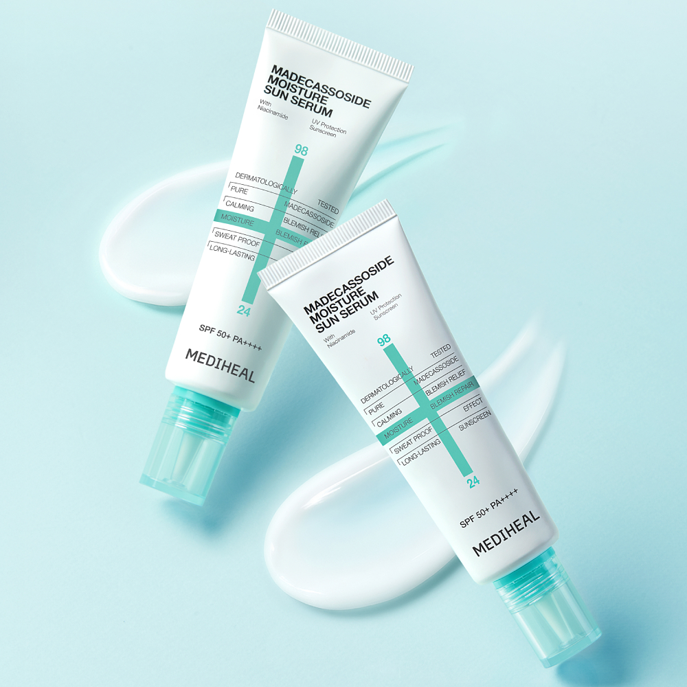 [슈퍼적립] 메디힐 양현종 마데카소사이드 수분 선세럼 흔적 리페어 (SPF 50+) 50ml, 2개