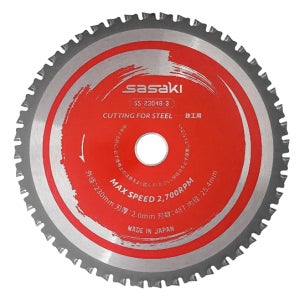 사사키 팁쏘 초경톱날 금속날 절단날 철공용 230mm SS-23048-3 (9인치) 정품