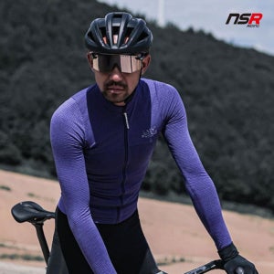 NSR 져지 클럽 엠보 기모 자전거 의류 옷 저지 긴팔 겨울 사이클 라이딩복 로드