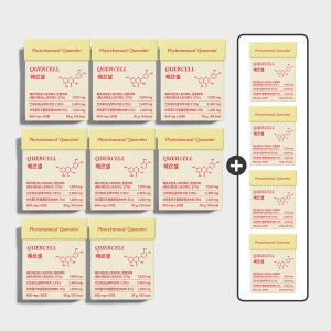 [선착순 추가 증정] 닥터퀘르퀘르셀 파이토솜 퀘르세틴 잔타닌 브로멜라인 NMN NK세포 영양제 60정, 12개