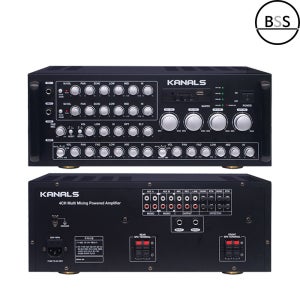 카날스 파워앰프 TK-800B 4채널 블루투스 노래방 헬스장 강의실 유치원 에어로빅
