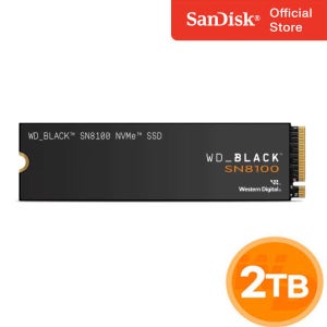 WD BLACK SN8100 NVMe M.2 2TB SSD PCIe GEN5 / WDS200T1X0M /5년 보증