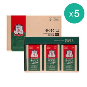 정관장 홍삼진고 10g 30포, 5개