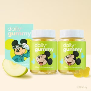 디즈니 데일리 구미 멀티비타민 제로슈가 젤리 60구미, 2개