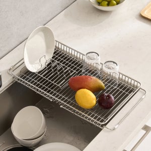 퓨어셀 304 올스텐 주방 싱크 플레이트 싱크볼 선반 건조대