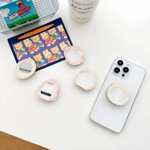 자개 조각 거울 그립 톡 아크릴 조개 미러 스티커 맥세이프 호환 자석