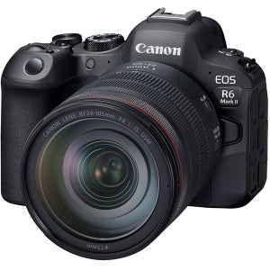 디지털카메라 일본 563941 キヤノン Canon 캐논 EOS R6 Mark II RF24-105mm F4L IS USM 렌즈 키트 바디 35mm 풀사이즈 미러리스 카메라교환렌즈