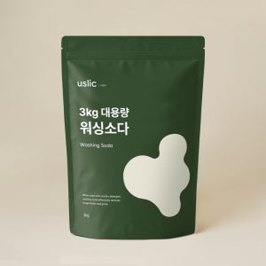 어슬릭 워싱소다 3kg 탄산소다 탄산나트륨 빨래삶을때세제