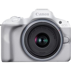 디지털카메라 일본 563981 キヤノン Canon 캐논 EOS R50 RF-S18-45IS STM 렌즈킷 화이트 바디 APS-C 사이즈 미러리스 카메라교환렌즈 RF-S18-45mm