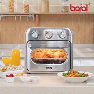 보랄 스테인리스 스틸 에어프라이어 오븐 25L BR-AF240M