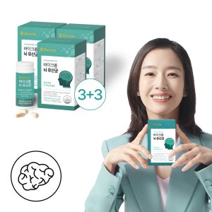 [얼리버드 3+3] 바이크롬 뇌 유산균 NVP-2106 케어세트 90캡슐(3개월분)
