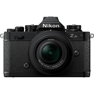 디지털카메라 일본 564037 ニコン NIKON 니콘 Zfc 블랙 16 - 50 VR렌즈킷 바디 APS-C 사이즈 DX 포맷 미러리스 카메라교환렌즈 NIKKORZDX16-50mmf