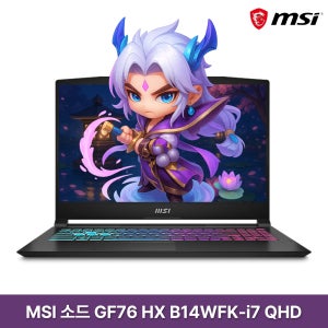MSI 소드 GF76 HX B14WFK-i7 QHD (32GB/2TB) / rion