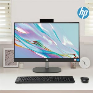 [2만네이버포인트증정] HP 올인원PC (8GB/ 512GB/ FreeDos) 일체형PC 인강용 학습용 사무용 학교 병원 공공기관/ 사양변경가능