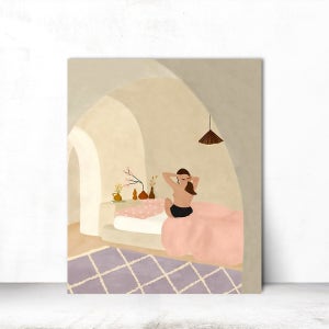 마지아갤러리 모던 감성 휴식 공간 아트 포스터 인테리어액자 추상화 S 31x41cm