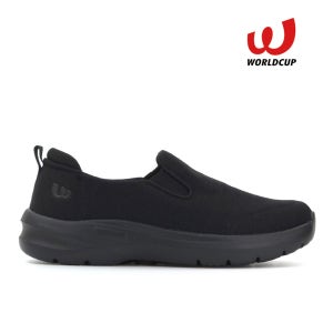 월드컵 가벼운 밴딩 슬립온 여성 남성 발편한 쿠션 단화 경량 끈 없는 운동화