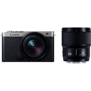 디지털카메라 일본 564085 パナソニック Panasonic 파나소닉 LUMIX S9W 렌즈 키트 DC-S9W-S 다크 실버 바디 35mm 풀사이즈 미러리스 카메라교환 S 18-4