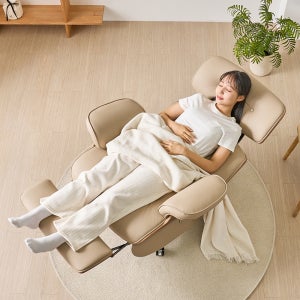 아르고밀러 무중력 침대형 리클라이너 중역 홈오피스 사무용 의자 머쉬룸