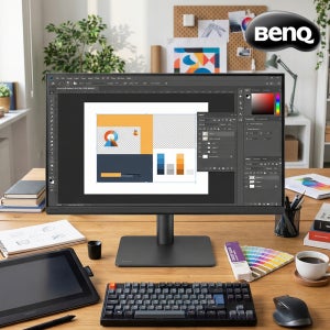 벤큐 총판 PD2706QN 무결점 프로 디자이너 색인증 QHD 모니터 PD90W