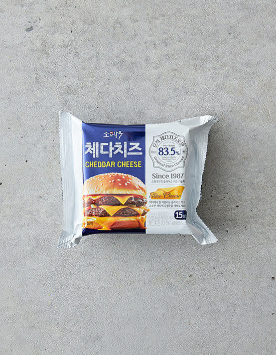 소와나무 체다 슬라이스 치즈 15매입 성분 분석