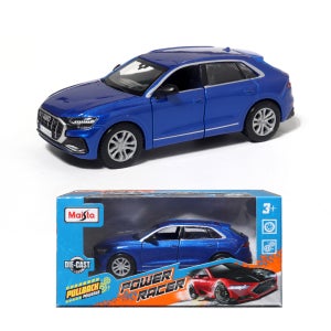 마이스토 1:43 2020 Audi SQ8 블루 다이캐스트 아우디 미니카 풀백기어 도어열림