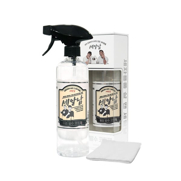 세알남 유리발수코팅제 500ml 스프레이+다용도타월 1매입