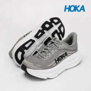 호카 남성 운동화 본디9 와이드 스텔라 그레이 1162013-GCTC