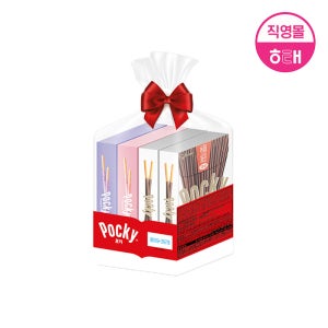 해태 2025 포키 기획 4팩 X 1개 (극세 2, 딸기 1, 블루베리 1)