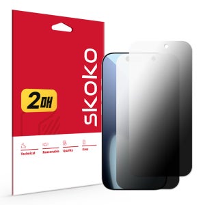 사생활보호 강화 PET 프라이버시 액정보호필름 아이폰17 프로, 2매입