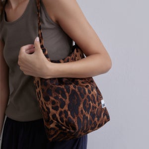 [세르] Leopard Bucket Bag (Brown)