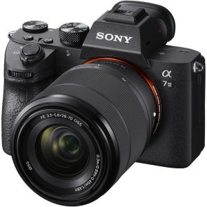 디지털카메라 일본 564241 ソニー SONY 소니 ILCE-7M3K α7 III 렌즈 키트 (바디 35mm 풀사이즈 미러리스 카메라 교환 FE28-70mm F3.5-5.6 OSS