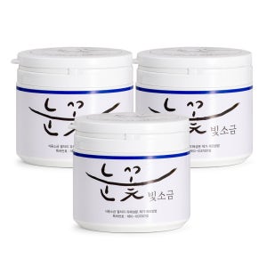 용융소금 1000도 미네랄소금 천일염 소금물 알칼리 융융 융용 소금 500g, 3개