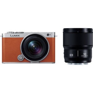 디지털카메라 일본 564282 パナソニック Panasonic 파나소닉 LUMIX S9W 렌즈 키트 DC-S9W-D 카멜 오렌지 바디 35mm 풀사이즈 미러리스 카메라교환 S 18-