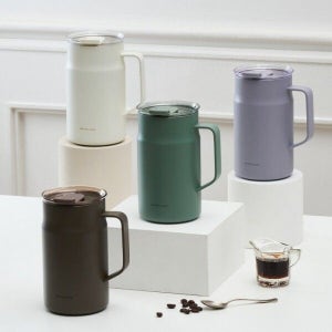 락앤락 메트로 카페 머그 세라믹 텀블러 600ml (LHC4282)