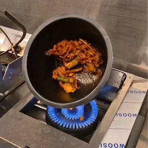 자동 볶음기 오토 웍 업소용 화구형 통돌이 볶음기 조리기