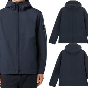 [국내재고] 스톤아일랜드 25FW 4100086 소프트 쉘-R E.다이 테크놀로지 프리마로프트 윈드&워터프루프 바람막이 자켓 네이비 블루 K2S154100086S0A27V0020