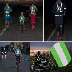 안전벨트 순찰 야광반사 스트랩 물류 벨트 러닝 달리기 작업 현장